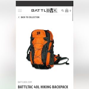 BATTLTAC hiking back pack